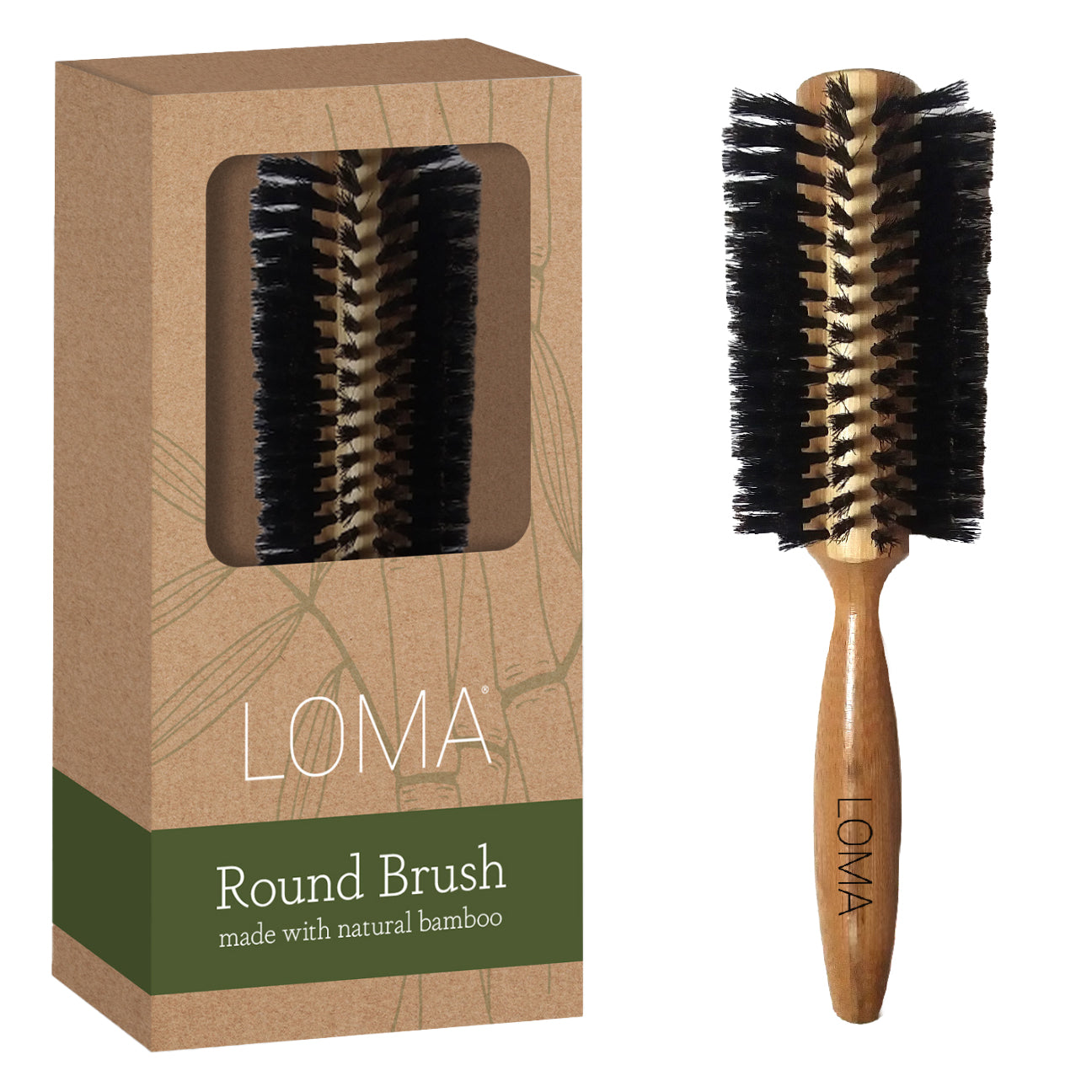 Bamboo Round Brush