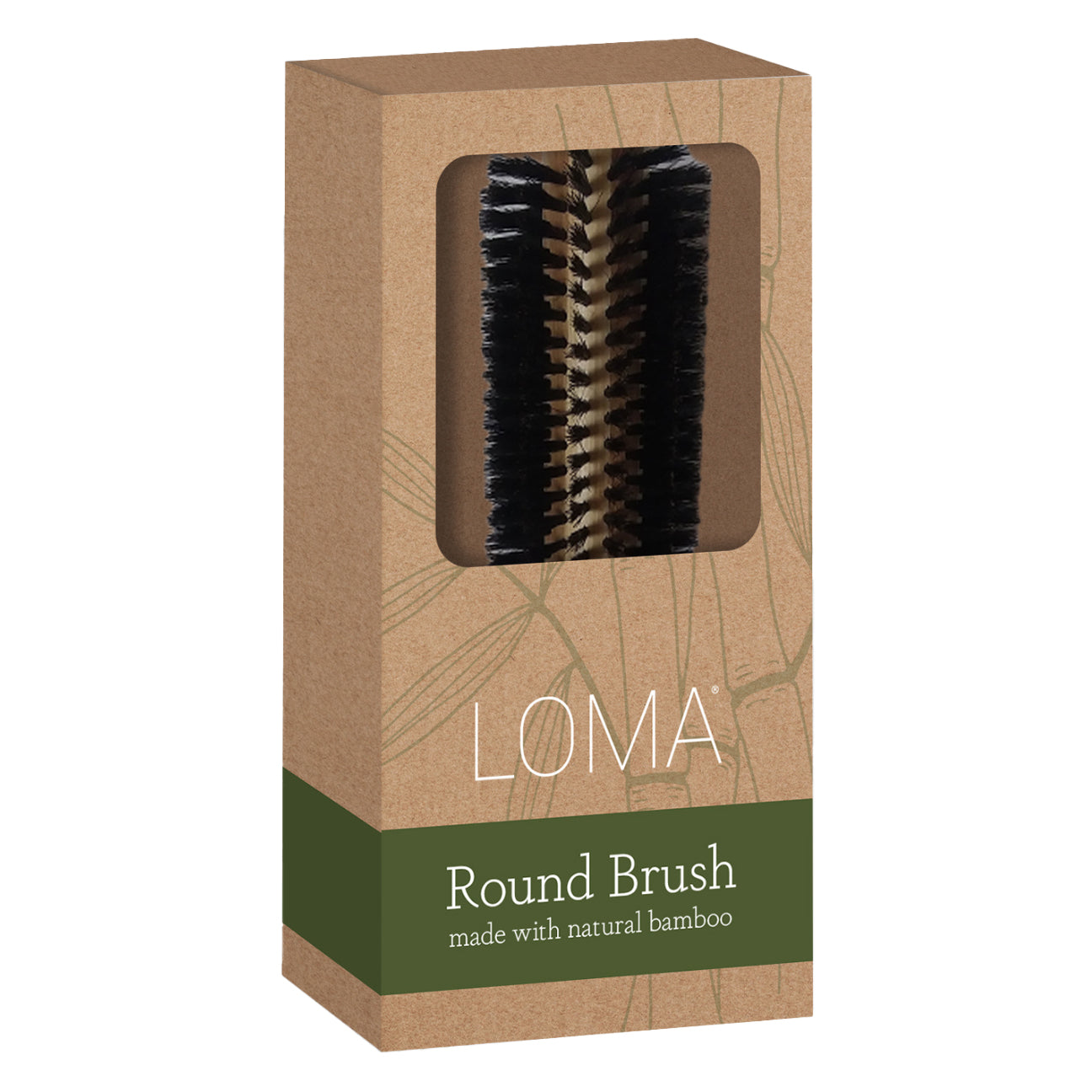 Bamboo Round Brush