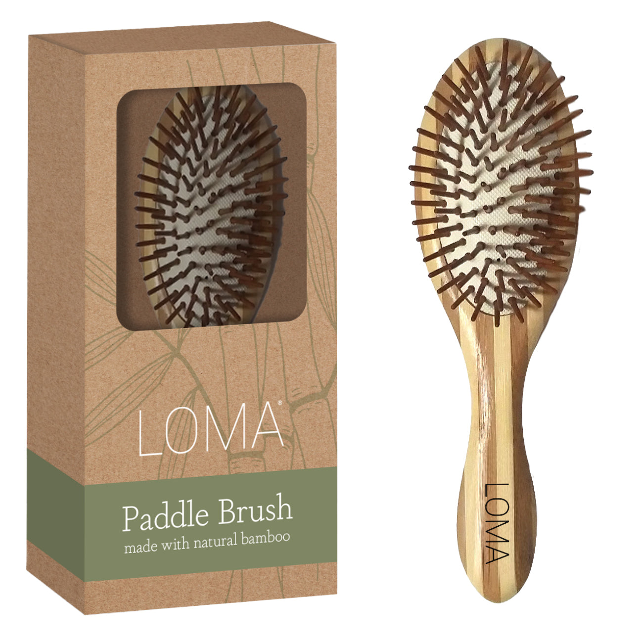 Bamboo Comb & Brushes Set